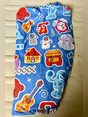 2021  Blue’s Clues & You! TWIN Size Fitted Bed Sheet by Nickelodeon/EUC